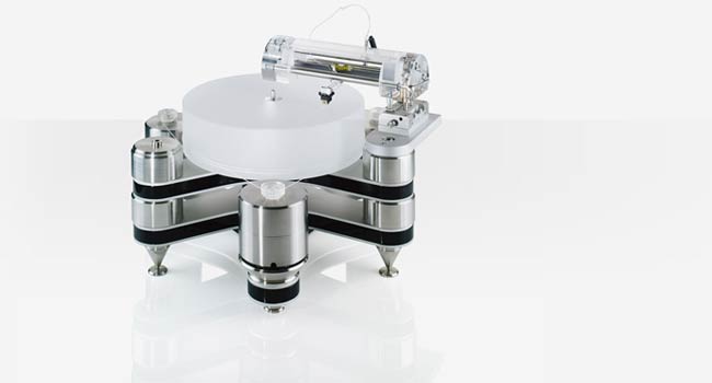 Clearaudio turntable by German audiophile designer Clearaudio.