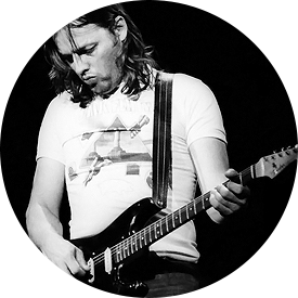 David Gilmour and his Black Strat