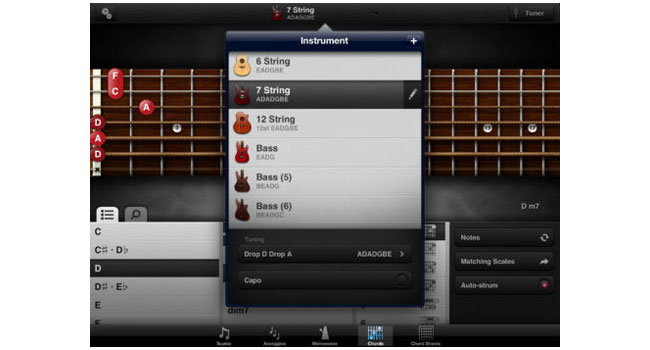 GuitarToolkit for iPad